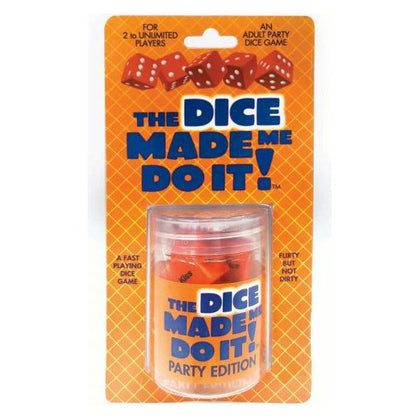 Introducing the Sensation Dice: The Ultimate Pleasure Game for Adventurous Couples - Adult Naughty Store