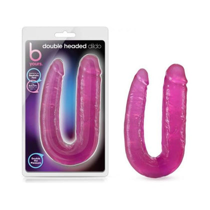 B Yours Double Headed Dildo Pink - The Ultimate Pleasure Experience for Couples and Solo Play