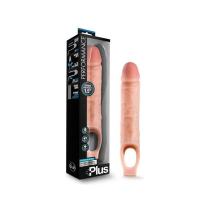 Performance Plus - 10 Inch Silicone Cock Sheath Penis Extender - Vanilla - Adult Naughty Store