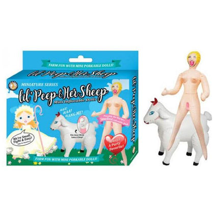 Introducing the Lil'peep & Her Sheep Mini Inflatable Dolls - Model LP-2020: A Compact Pleasure Companion for All Genders and Delightful Play in Any Setting