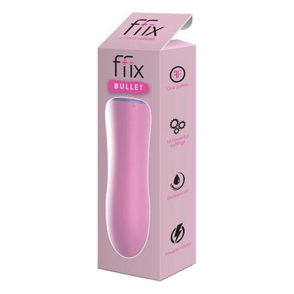 Femmefunn Ffix Bullet Light Pink - Powerful Battery Operated Bullet Vibrator for Quick & Easy Pleasure - Model FF-001 - For Women - Clitoral Stimulation - Pink - Adult Naughty Store