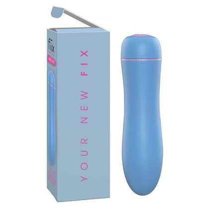 Femmefunn Ffix Bullet Light Blue - Powerful Battery Operated Vibrating Bullet for Quick & Easy Pleasure - Model FF-100 - For All Genders - Intense Clitoral Stimulation - Waterproof - 1 Year Warranty