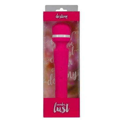 Wonderlust Destiny Pink Rechargeable Wand Vibrator - Model WD-001 - For Women - Intense Pleasure - Pink Color

Introducing the Exquisite Wonderlust Destiny WD-001 Pink Rechargeable Wand Vibra - Adult Naughty Store