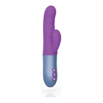 Femmefunn Essenza Purple G-Spot Thrusting Vibrator - Model E7P, Women's Pleasure Toy - Adult Naughty Store