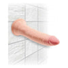 King Cock Triple Density 7-Inch Beige Realistic Dildo for Lifelike Pleasure - Adult Naughty Store