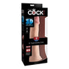 Pipedream Products King Cock Triple Density 9-Inch Beige Realistic Dildo for Lifelike Pleasure - Adult Naughty Store