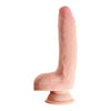 Pipedream Products King Cock Triple Density 9-Inch Beige Realistic Dildo for Lifelike Pleasure - Adult Naughty Store