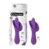 Devine Vibes Vibro Tongue Clit Hugger - Powerful Silicone Rechargeable Vibrator for Intense Clitoral Stimulation - Purple - Adult Naughty Store