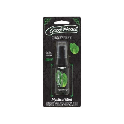 GoodHead Tingle Spray - Mint - Deep Throat Numbing Spray for Enhanced Oral Pleasure - 1 Fl. Oz. - Adult Naughty Store