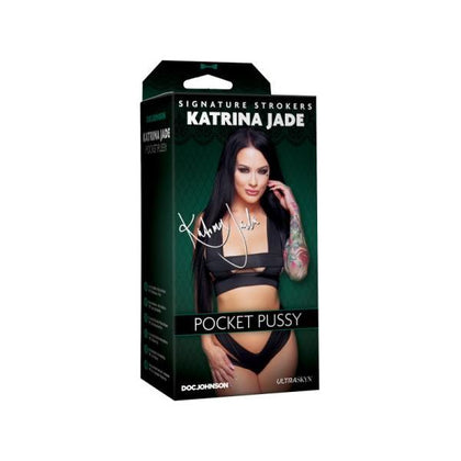 Doc Johnson Signature Strokers - Katrina Jade Ultraskyn Pocket Pussy - Model KJ-001 - Male Masturbator - Vaginal Pleasure - Vanilla