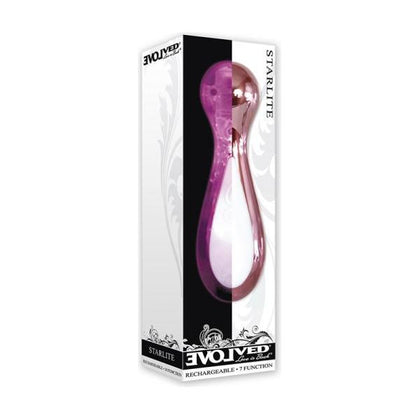 Evolved Starlite Bullet Pink - Hypnotic Light-Up Vibrating Bullet for Sensational Pleasure (Model: ES-1001) - Adult Naughty Store