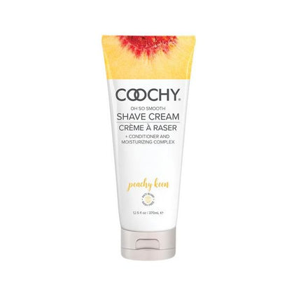 Introducing the Sensual Pleasures Coochy Shave Cream - Peachy Keen, Model #2020-44, for Women's Intimate Shaving, Delicate Fragrance, and Silky Smooth Skin