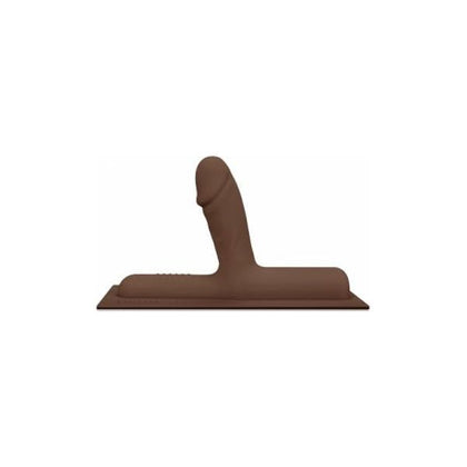 Cowgirl Bronco Silicone Attachment - Versatile Pleasure Enhancer for Intense Stimulation - Model CB-200 - Unisex - Exquisite Chocolate Brown