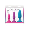 Ns Novelties Inc. Colours Pleasures Trainer Kit - Multicolor: Comprehensive Anal Training Set for All Genders, Offering Pleasure and Versatility in Pink, Purple, and Blue