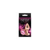 Rear Assets Rose Gold Small Pink Anal Plug - Model RASG-001 - For Sensual Pleasure - Women - Lightweight Aluminum - Pink Gem - Adult Naughty Store