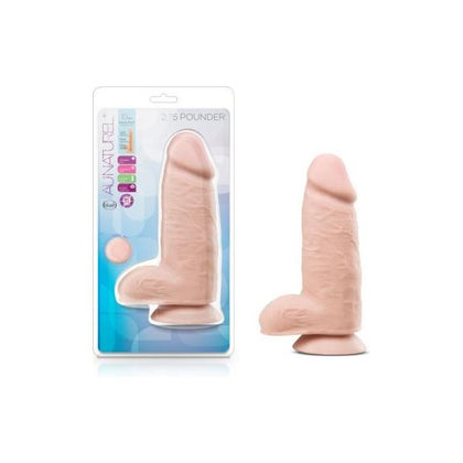 Au Naturel Sensa Feel® A10 10-Inch Vanilla Realistic Dual Density Dildo - Unisex Pleasure - Suction Cup Base - TPE Material - Fragrance-Free - Phthalate-Free - Paraffin-Free - Latex-Free - Adult Naughty Store