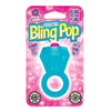 Introducing the Luxe Blue Rock Candy Bling Pop Cock Ring - Model RP-2020-59 | For Him and Her | Enhanced Pleasure and Style - Adult Naughty Store