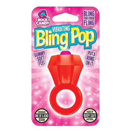 Rock Candy Bling Pop Ring - Red: The Ultimate Gem for Intense Pleasure