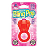 Rock Candy Bling Pop Ring - Red: The Ultimate Gem for Intense Pleasure - Adult Naughty Store