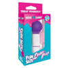 Rock Candy Fun Size Lala Pop Purple Handheld Vibrating Wand for External Pleasure - Adult Naughty Store