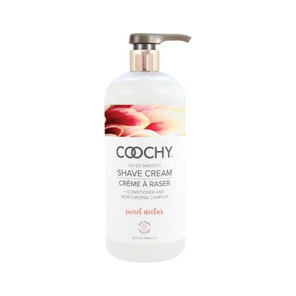 Introducing the Coochy Sweet Nectar Shave Cream - 32oz: The Ultimate Sensual Shaving Experience for All Genders, Unleash Your Desires in Style and Comfort