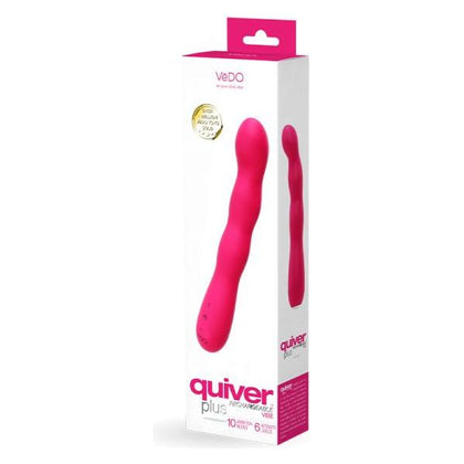 VeDO Quiver Plus Vibe - Deep Foxy Pink G-Spot Rechargeable Vibrator

Introducing the VeDO Quiver Plus Vibe - Deep Foxy Pink G-Spot Rechargeable Vibrator: The Ultimate Pleasure Companion for W - Adult Naughty Store