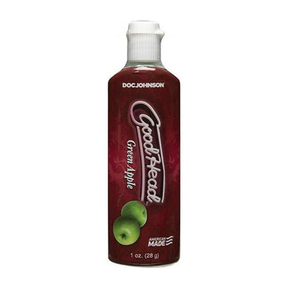 Introducing the Goodhead Green Apple Oral Gel 1oz: The Tempting Flavor for Unforgettable Pleasure - Adult Naughty Store