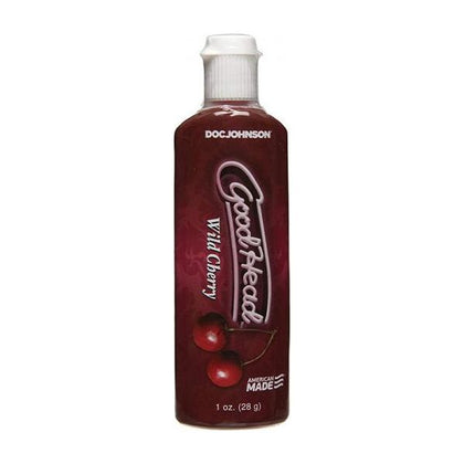 Introducing the Sensuva Goodhead Wild Cherry Oral Gel 1oz: A Tempting Delight for Unforgettable Pleasure! - Adult Naughty Store