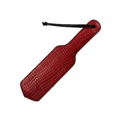 Burgundy & Black Leather Paddle - Exquisite Pleasure Toy for BDSM Enthusiasts (Model NP2020-65)
