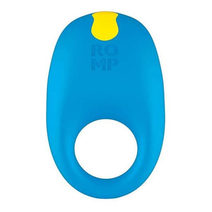 Introducing the Romp Juke Light Blue: Powerful 6 Vibration Modes, 5 Pattern Modes, Waterproof Silicone Sex Toy for All Genders, Designed for Ultimate Pleasure in a Stunning Blue Hue