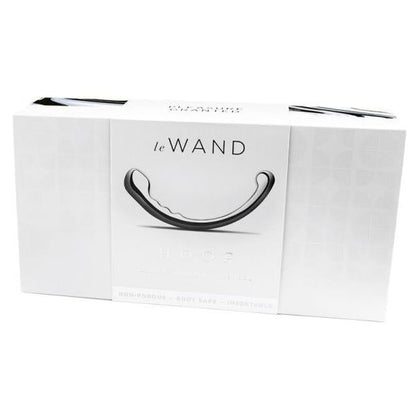 Le Wand Hoop Stainless Steel G-Spot and P-Spot Pleasure Wand - Model LH-001 - Unisex - Intense Pleasure for Internal Stimulation - Silver - Adult Naughty Store