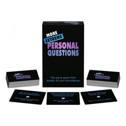 Introducing the Sensual Pleasure Deluxe Extreme Personal Questions Game - The Ultimate Intimate Experience for All Genders! - Adult Naughty Store