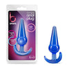 B Yours Large Anal Plug - Model B2021 - Unisex - Intense Anal Pleasure - Blue - Adult Naughty Store