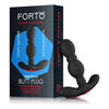 Forto Vibrating Anal Plug - Model V2020 - Unisex - Intense Pleasure - Black - Adult Naughty Store