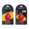 Forto F-98: Small Red Silicone Cone - Perfect for Experienced Users, Intense Pleasure