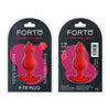 Forto F-78: Pointee 100% Silicone Plug Small Red - Premium Silicone Anal Plug for Intense Stimulation and Pleasure - Adult Naughty Store