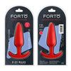 Forto F-31: Large Red Silicone Plug - Premium Anal Pleasure Toy - Adult Naughty Store