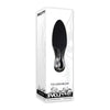 Evolved Teardrop Silicone Vibrating Pleasure Pocket - Model X1 - Unisex - Clitoral Stimulation - Black Chrome - Adult Naughty Store