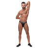 Male Power Cock Pit Net Cock Ring Jock - Model MP-CPNCRJ-BLK-SM - Men's Satin Finish Waistband - Black - Adult Naughty Store