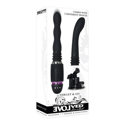 Evolved Thrust & Go Mini Thrusting Vibrator - Model X1 - For Women - G-Spot and Bulb Pleasure - Violet