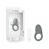 Noje C1 Ring Slate - Powerful Silicone Vibrating Cock Ring for Couples - 10 Vibration Functions - Clitoral Stimulation - Slate Grey - Adult Naughty Store