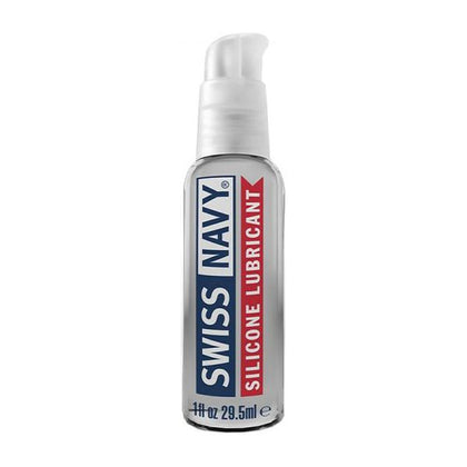 Swiss Navy Silicone Personal Lubricant - Intimate Pleasure Enhancer for Postmenopausal Women - Long-Lasting Formula for Dry and Sensitive Tissues - Model SN-1OZ - Gender-Neutral - Enhances In - Adult Naughty Store