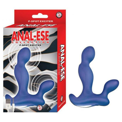 Pleasure Pro Anal-ese Collection P-spot Exciter - Model A12 - Male - Blue