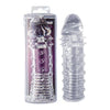 Introducing the SensaFlex Super Sleeve 1 - Clear: The Ultimate Pleasure Enhancer for All Genders and Unforgettable Experiences - Adult Naughty Store