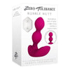 ZT Rechargeable Bubble Butt - Vibrating Inflatable Anal Balls for Men and Women - Model ZT-001 - Intense Backdoor Pleasure - Blue