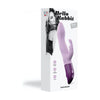 Introducing the Love To Love Hello Rabbit Purple - The Ultimate Dual-Stimulation Silicone Vibrator for Women - Adult Naughty Store