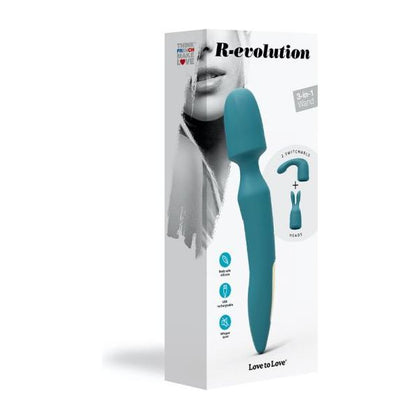 Love To Love R-evolution Blue 3-in-1 Clitoral and G-Spot Massager