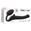 Strap-On-Me Semi-Realistic Bendable Strap-On Black Size S for Women - Model SM-001 - G-Spot and Clitoris Stimulation - High-Quality Silicone - Waterproof - Adult Naughty Store