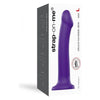 Strap-On-Me Semi-Realistic Dual Density Bendable Dildo - Model L1 - Purple - For Ultimate Pleasure and Flexibility
