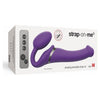 Strap-On-Me Vibrating 3 Motors Strap On M - Purple